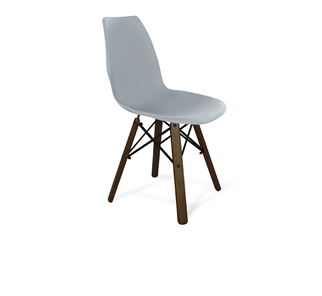 Обеденный стул SHT-ST29/S70 (серый ral 7040/темный орех/черный) в Ревде