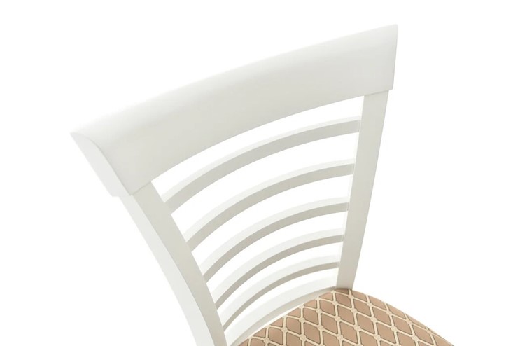 Обеденный стул Бурбон (Тон 9-Эмаль белая, Призма 37-1) в Екатеринбурге - изображение 7