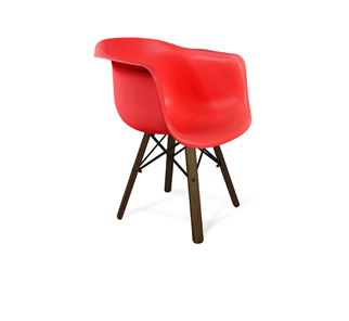 Обеденный стул SHT-ST31/S70 (красный/темный орех/черный) в Кушве