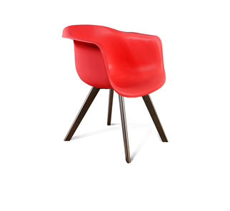 Обеденный стул SHT-ST31/S39 (красный/венге) в Ревде