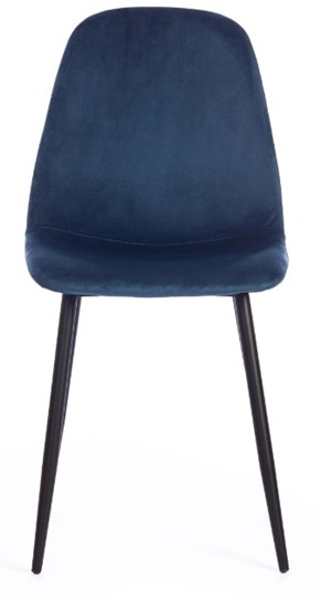 Обеденный стул BREEZE (mod. 4724), 44х53х87 Blue (синий) HLR63 / черный арт.19607 в Первоуральске - изображение 4