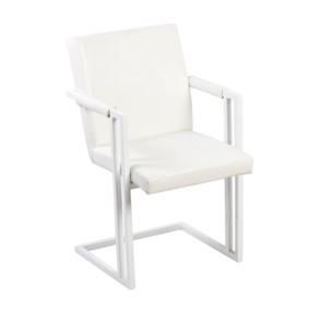 Обеденный стул Бруно, Белый/Аттика белый в Ревде