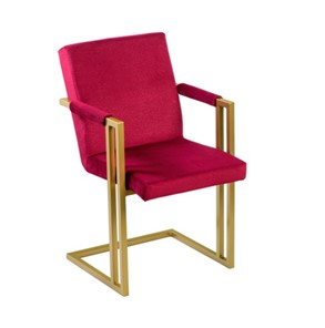 Обеденный стул Бруно, Золото/Аврора 11(бордовый) в Ревде