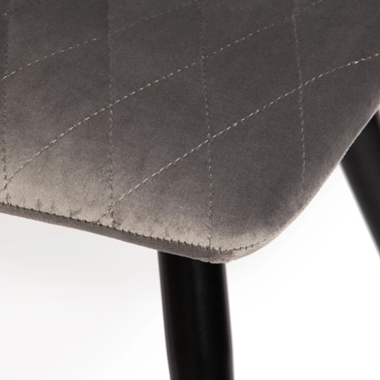 Кухонный стул CHILLY X (mod.7096-1) 45х53х88 серый barkhat 26/черный арт.18295 в Екатеринбурге - изображение 8