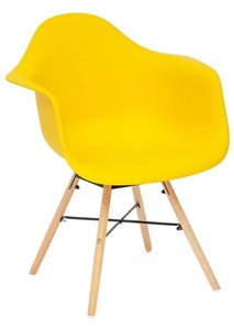 Кресло CINDY (EAMES) (mod. 919) 60х62х79 желтый арт.19048 в Екатеринбурге