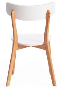 Обеденный стул Claire, дерево гевея/МДФ 48x49,5x81,5 Белый/натуральный (2 шт) арт.15113 в Екатеринбурге - предосмотр 3
