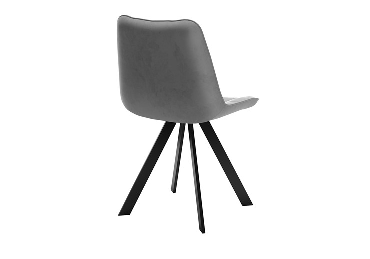 Мягкий стул DikLine 229 поворотный, B22 GREY, ножки черные в Красноуфимске - изображение 2