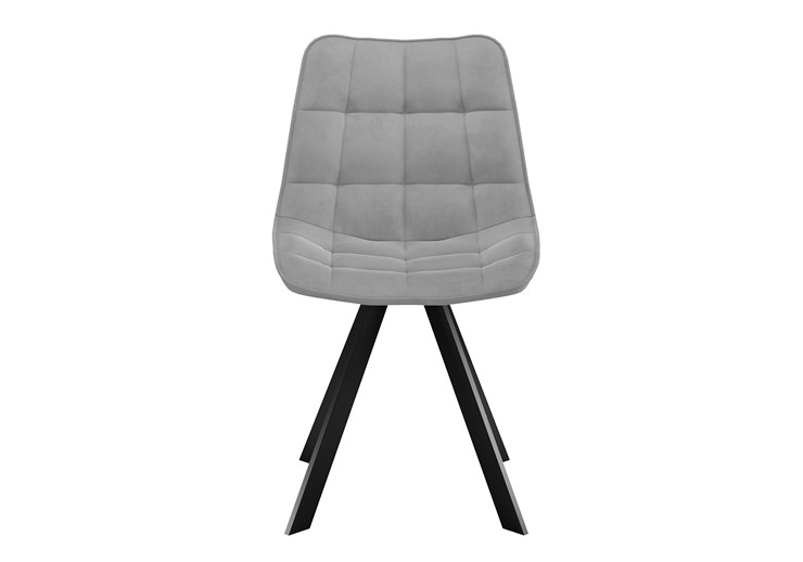 Мягкий стул DikLine 229 поворотный, B22 GREY, ножки черные в Красноуфимске - изображение 3