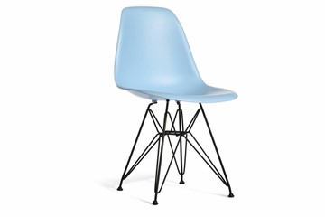 Обеденный стул DSL 110 Black (голубой) в Кушве
