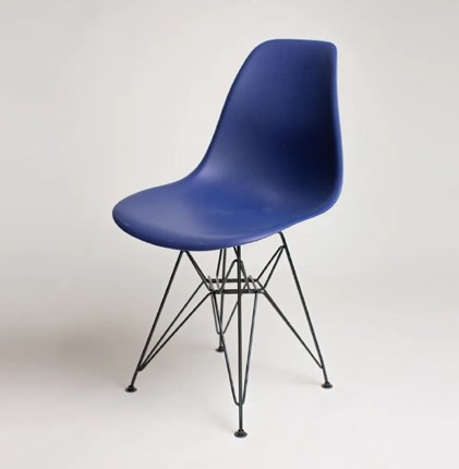 Кухонный стул DSL 110 Black (темно-синий) в Кушве - изображение