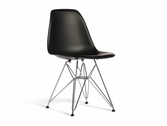 Обеденный стул DSL 110 Chrom (черный) в Артемовском - изображение