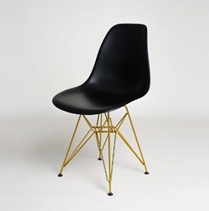 Обеденный стул DSL 110 Gold (черный) в Первоуральске