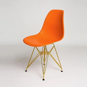Обеденный стул DSL 110 Gold (оранжевый) в Артемовском