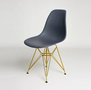 Обеденный стул DSL 110 Gold (темно-серый) в Кушве - предосмотр