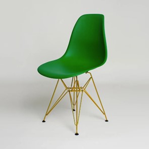 Обеденный стул DSL 110 Gold (зеленый) в Екатеринбурге