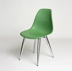 Обеденный стул DSL 110 Milan Chrom (темно-зеленый) в Асбесте