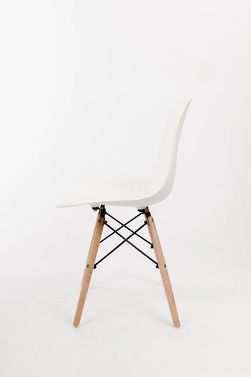 Кухонный стул DSL 110 Wood (белый) в Артемовском - изображение 2