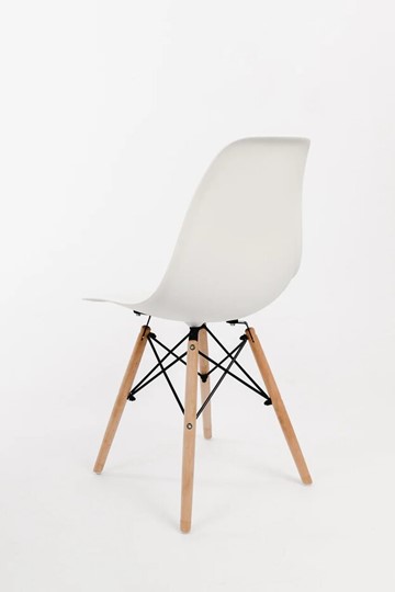 Кухонный стул DSL 110 Wood (белый) в Артемовском - изображение 3