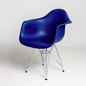 Кухонный стул DSL 330 Chrom (темно-синий) в Ревде