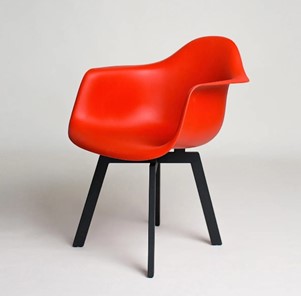Обеденный стул DSL 330 Grand Black (Красный) в Каменске-Уральском