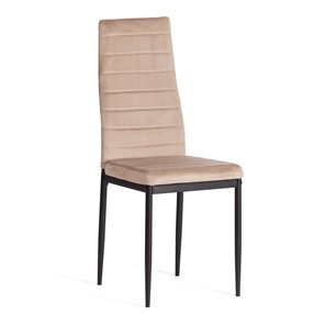 Кухонный стул Easy Chair (mod. 24-1) 49x41x98 Beige (бежевый) HLR8 / черный, арт.20546 в Екатеринбурге