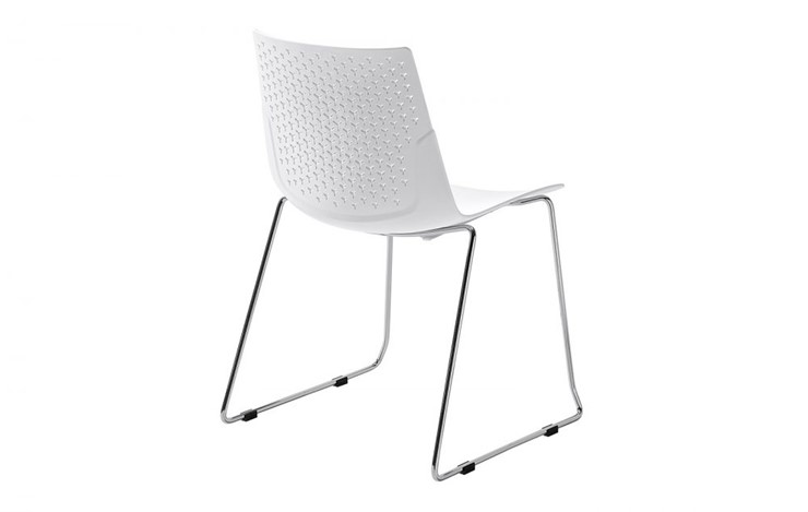 Обеденный стул FX-05 WHITE в Кушве - изображение 3