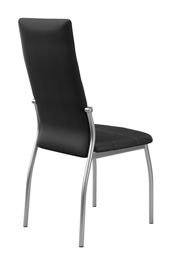 Мягкий стул Галс-М, к/з Pegasso черный, ножки хром в Асбесте - изображение 2