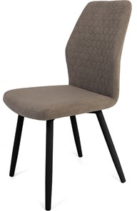 Обеденный стул Кальяри, ноги черные круглые XL (R32)/велюр T173 Капучино в Первоуральске