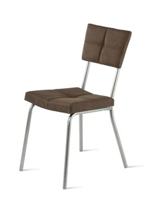 Кухонный стул Лион 1, Allure dark brown/Металлик в Первоуральске