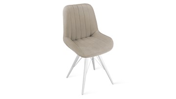 Кухонный стул Марвел Исп. 2 К3 (Белый матовый/Велюр Confetti Smoke) в Кушве