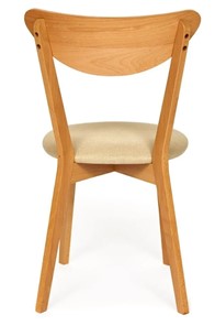 Кухонный стул MAXI (Макси), бук/ткань 86x48,5x54,5 Бежевый/ натуральный бук арт.19593 в Екатеринбурге - предосмотр 2