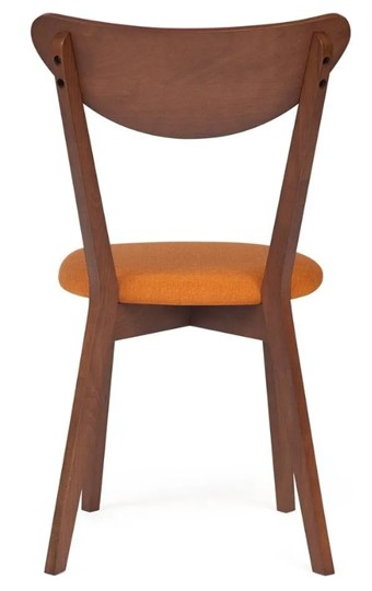 Кухонный стул MAXI (Макси), бук/ткань 86x48,5x54,5 Оранжевый/коричневый арт.19591 в Каменске-Уральском - изображение 3