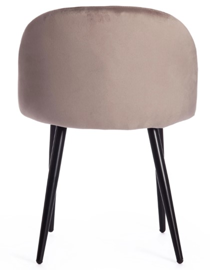 Обеденный стул MELODY (mod. 4997) 52х49х78 серо-бежевый/черные ножки в Екатеринбурге - изображение 3