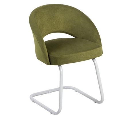 Обеденный стул Мирелла Релакс, металл Белый в Кушве - изображение
