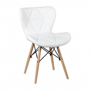 Дизайнерский стул Перфекто  WX-854 белый в Ревде