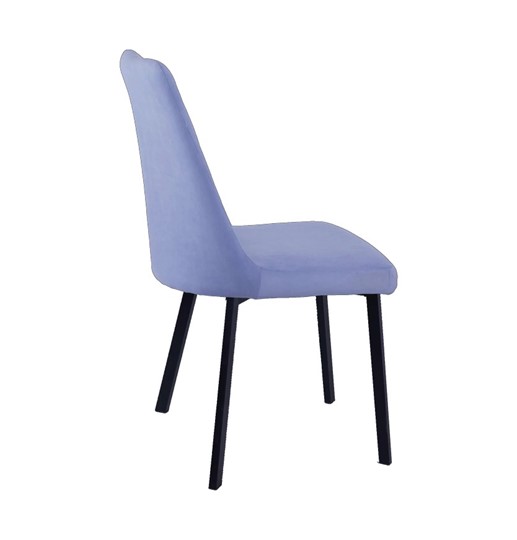 Обеденный стул Ретро С119 (отшив полоска, опора - профиль цвет под хром) в Первоуральске - изображение 13