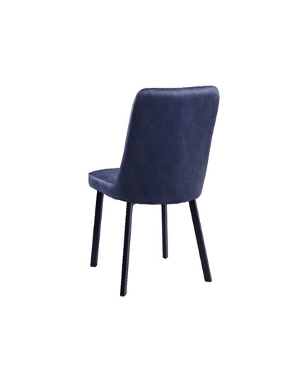 Обеденный стул Ретро С119 (отшив полоска, опора - профиль цвет под хром) в Екатеринбурге - изображение 2