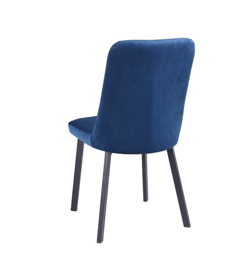 Обеденный стул Ретро С119 (отшив полоска, опора - профиль цвет под хром) в Екатеринбурге - изображение 5