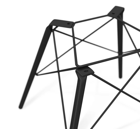 Обеденный стул SHT-ST19/S37 (оранжевый/черный муар) в Кушве - изображение 6