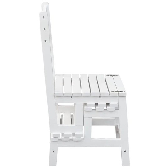Обеденный стул стремянка Массив (белый) в Ревде - изображение 4