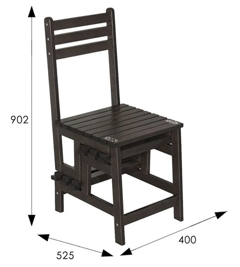 Обеденный стул стремянка Массив (венге) в Ревде - изображение 6
