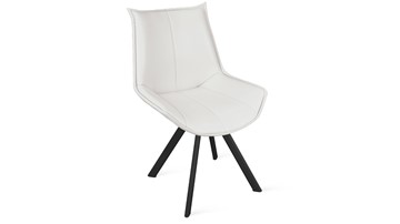 Обеденный стул Тейлор Исп. 2 К2 (Черный муар/Кож.зам Polo White) в Ревде