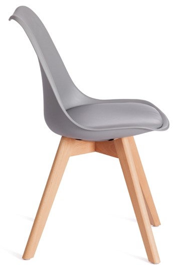 Обеденный стул TULIP (mod. 73-1) 47,5х55х80 серый арт.20221 в Кушве - изображение 1