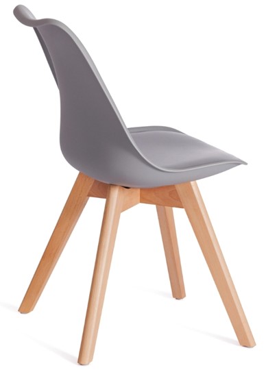 Обеденный стул TULIP (mod. 73-1) 47,5х55х80 серый арт.20221 в Кушве - изображение 2