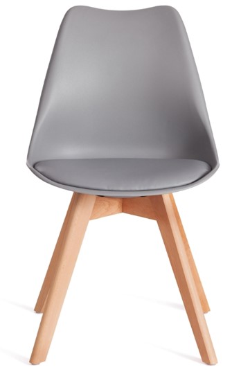 Обеденный стул TULIP (mod. 73-1) 47,5х55х80 серый арт.20221 в Кушве - изображение 4