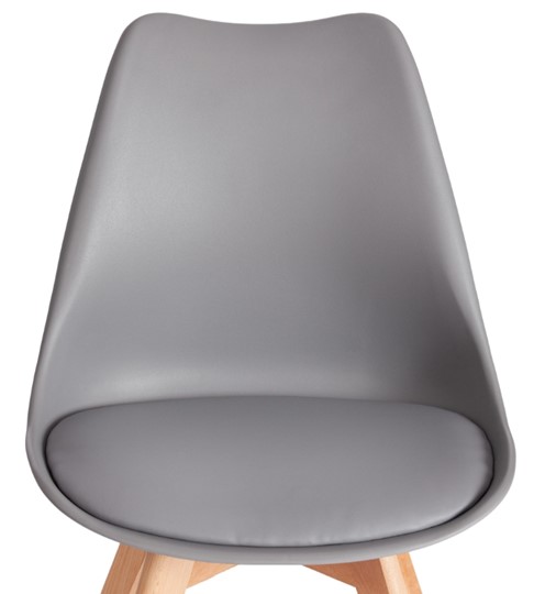 Обеденный стул TULIP (mod. 73-1) 47,5х55х80 серый арт.20221 в Первоуральске - изображение 5