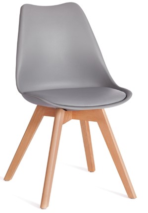 Обеденный стул TULIP (mod. 73-1) 47,5х55х80 серый арт.20221 в Кушве - изображение