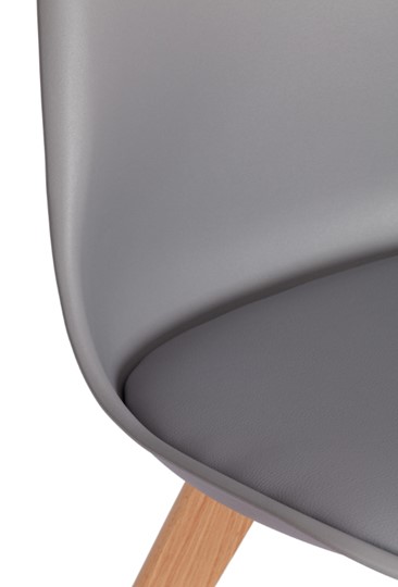 Обеденный стул TULIP (mod. 73-1) 47,5х55х80 серый арт.20221 в Первоуральске - изображение 6