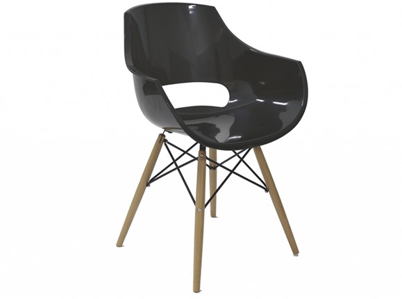 Обеденный стул PW-022 чёрный в Ирбите - изображение