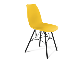 Кухонный стул SHT-ST29/S100 (желтый ral 1021/черный муар) в Кушве